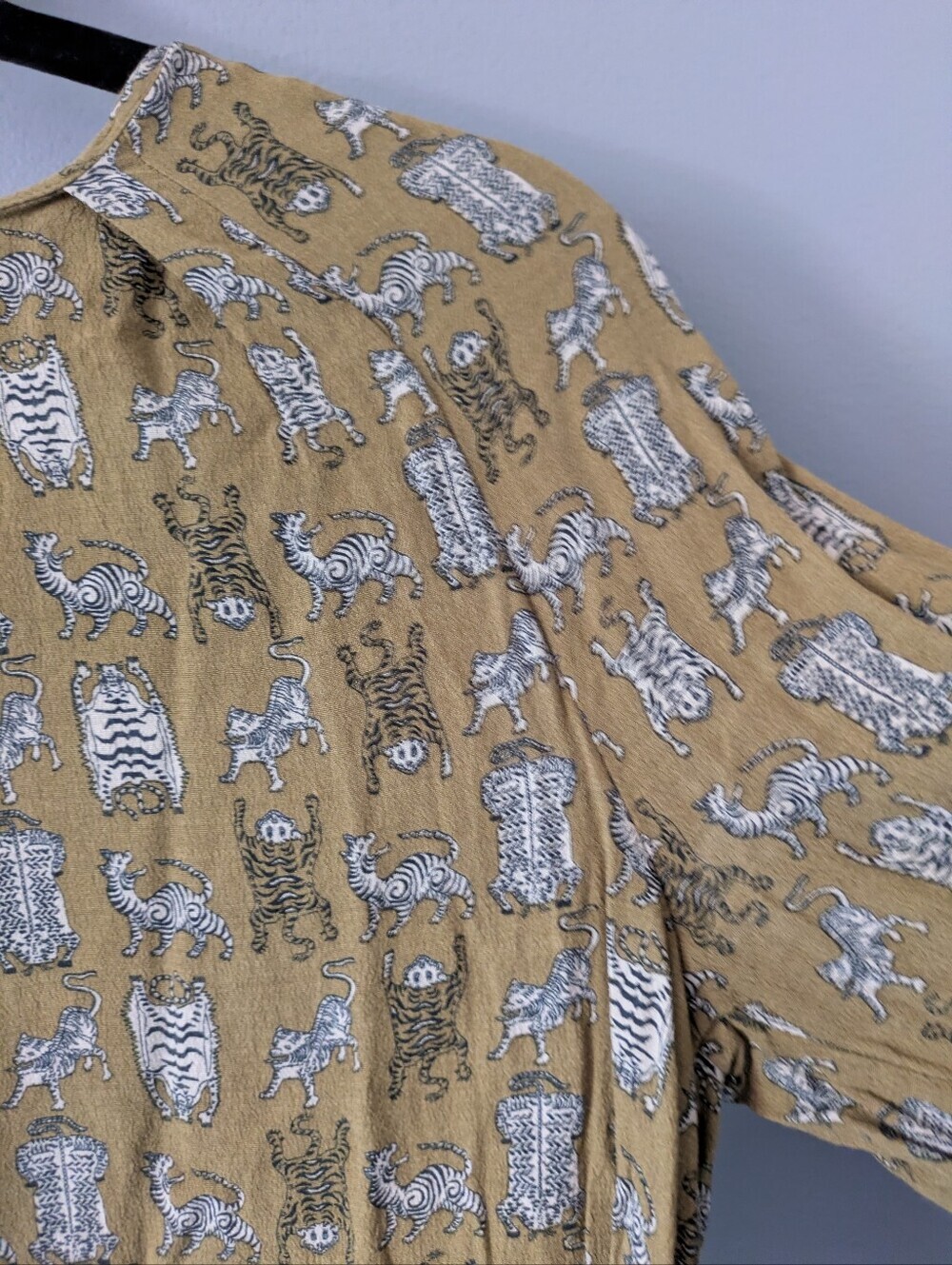 & Other Stories Animal Print Top 6 - Picture 2 of 14
